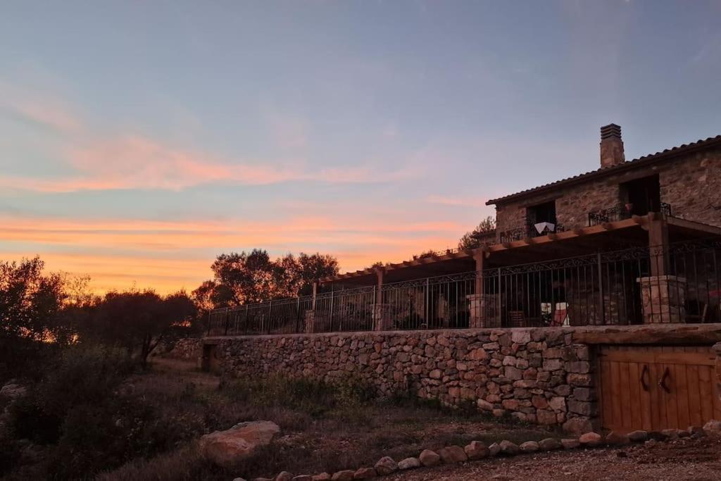 La Cueva De Miravet - Villa De Lujo En La Cima De La Montana Con Vistas Al Mar Cabanes  Esterno foto