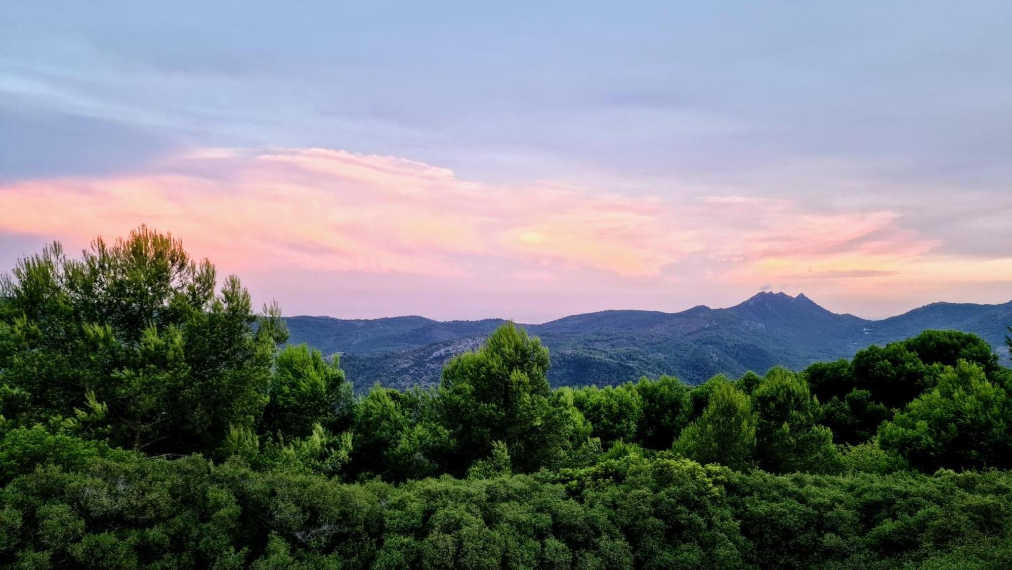 La Cueva De Miravet - Villa De Lujo En La Cima De La Montana Con Vistas Al Mar Cabanes  Esterno foto