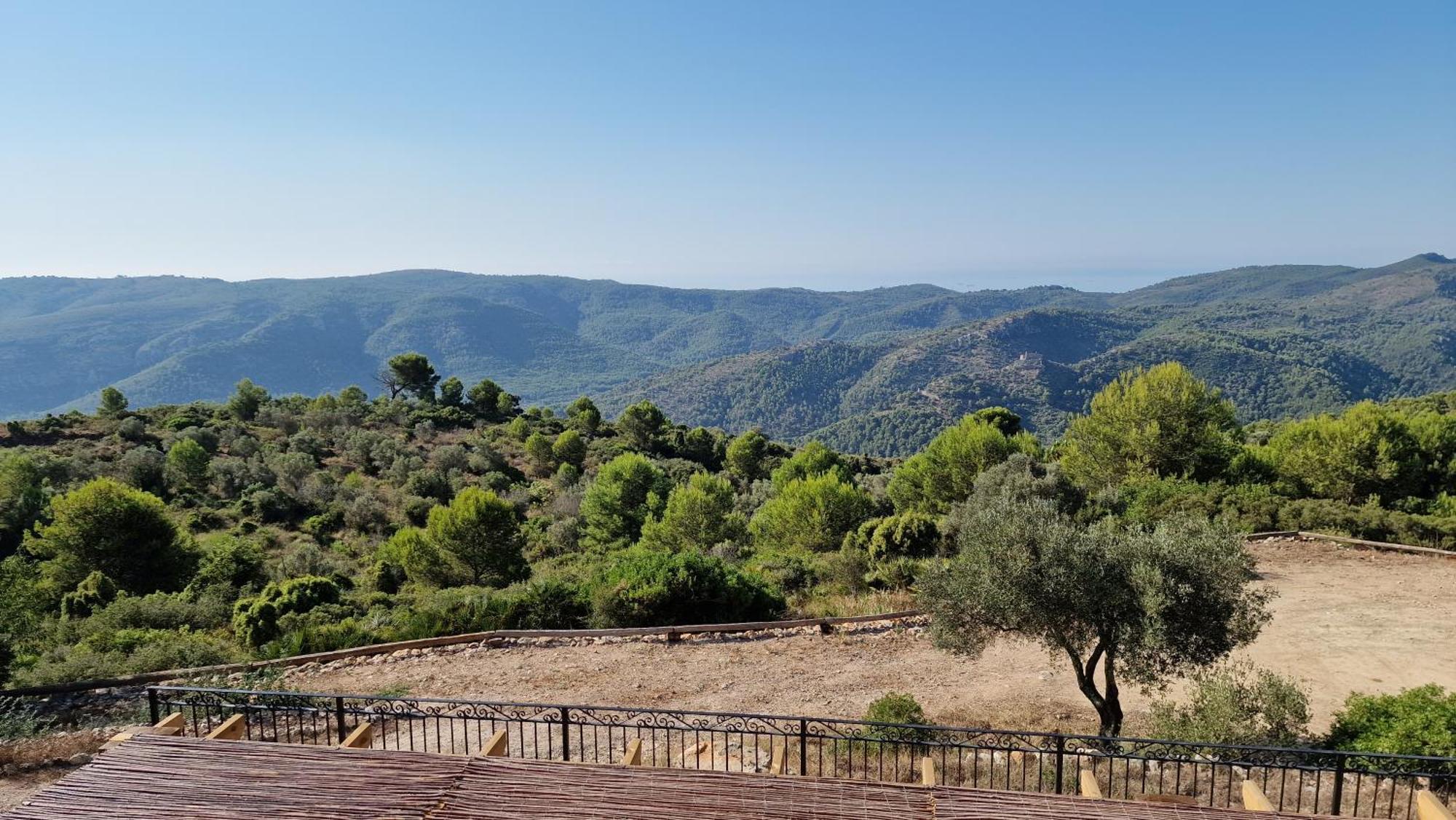 La Cueva De Miravet - Villa De Lujo En La Cima De La Montana Con Vistas Al Mar Cabanes  Esterno foto