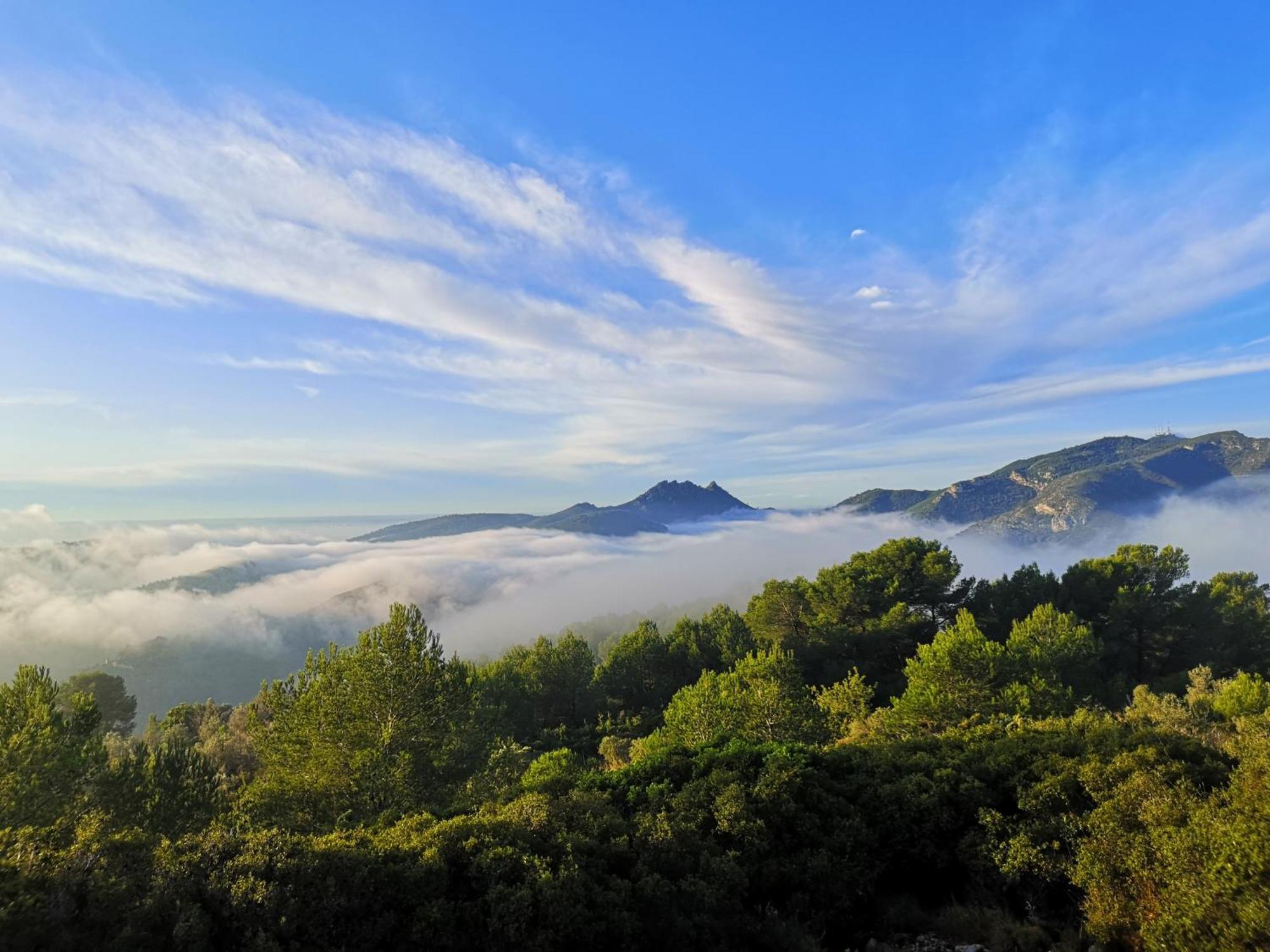 La Cueva De Miravet - Villa De Lujo En La Cima De La Montana Con Vistas Al Mar Cabanes  Esterno foto