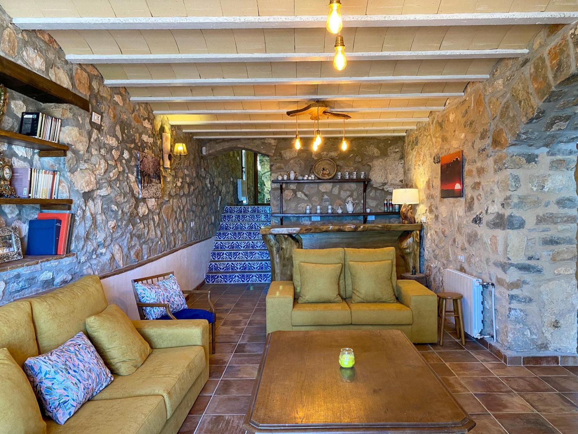 La Cueva De Miravet - Villa De Lujo En La Cima De La Montana Con Vistas Al Mar Cabanes  Esterno foto
