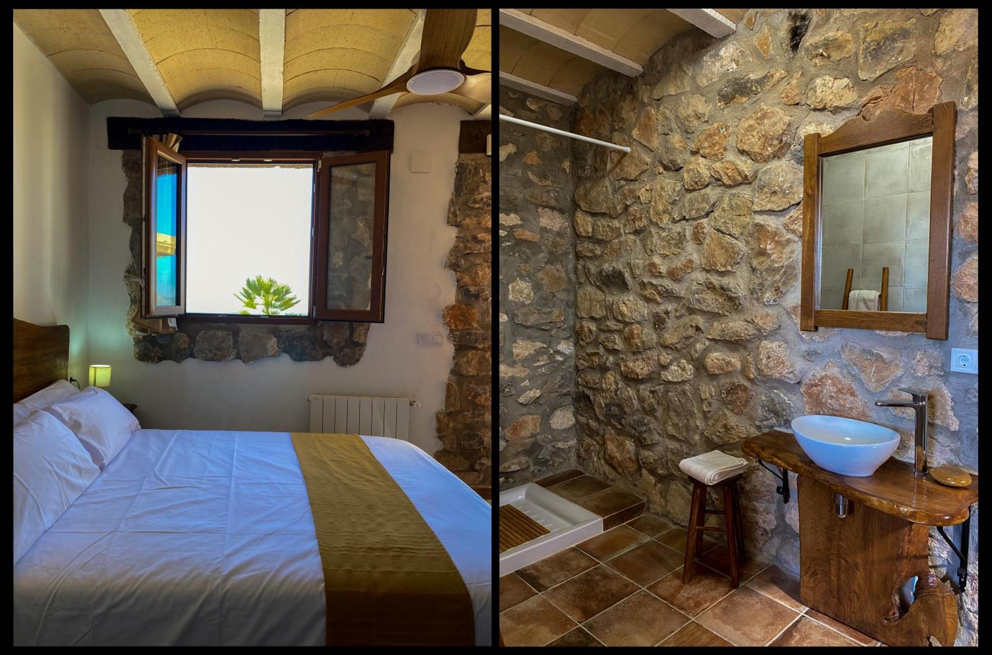 La Cueva De Miravet - Villa De Lujo En La Cima De La Montana Con Vistas Al Mar Cabanes  Esterno foto