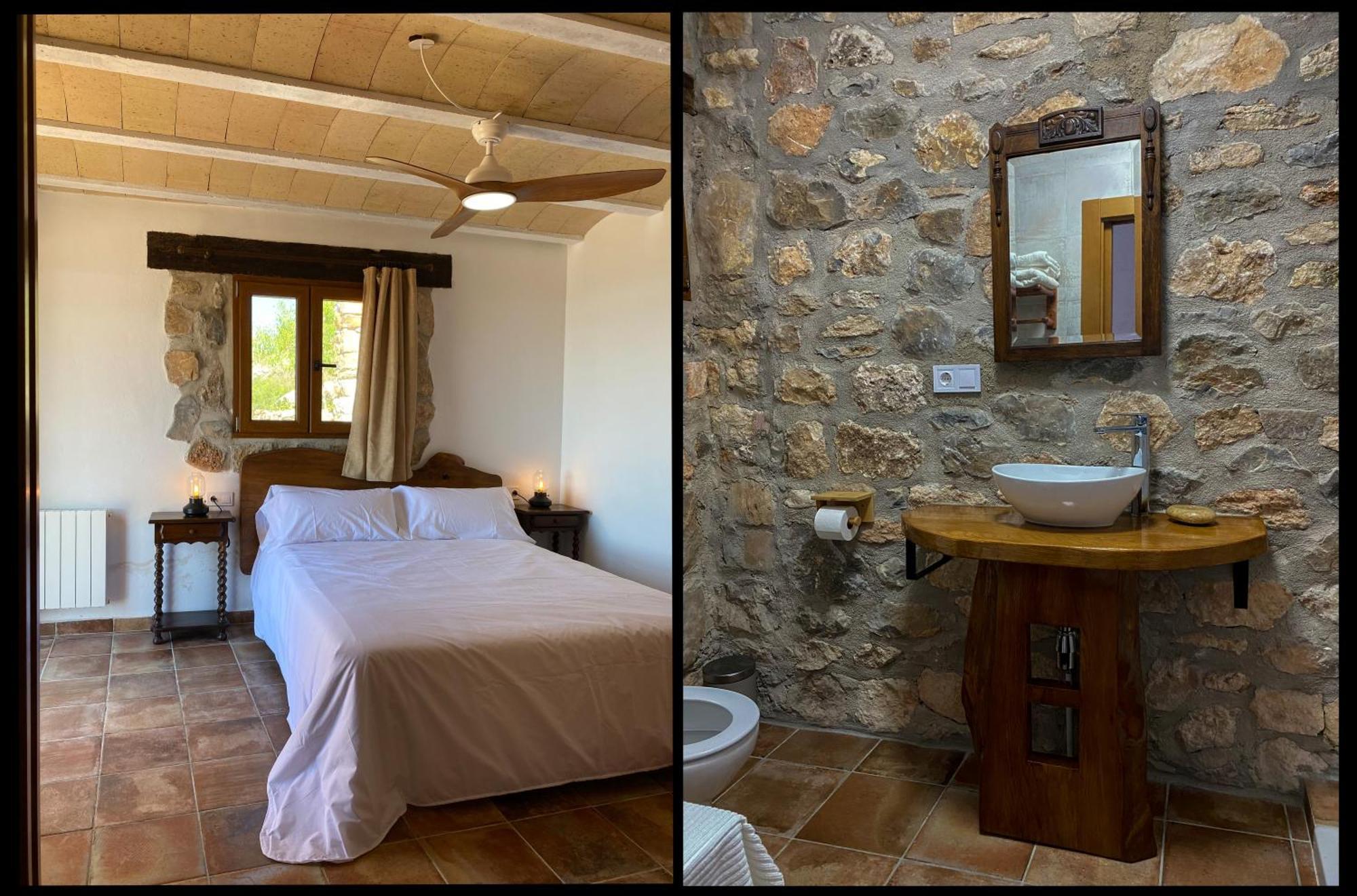 La Cueva De Miravet - Villa De Lujo En La Cima De La Montana Con Vistas Al Mar Cabanes  Esterno foto