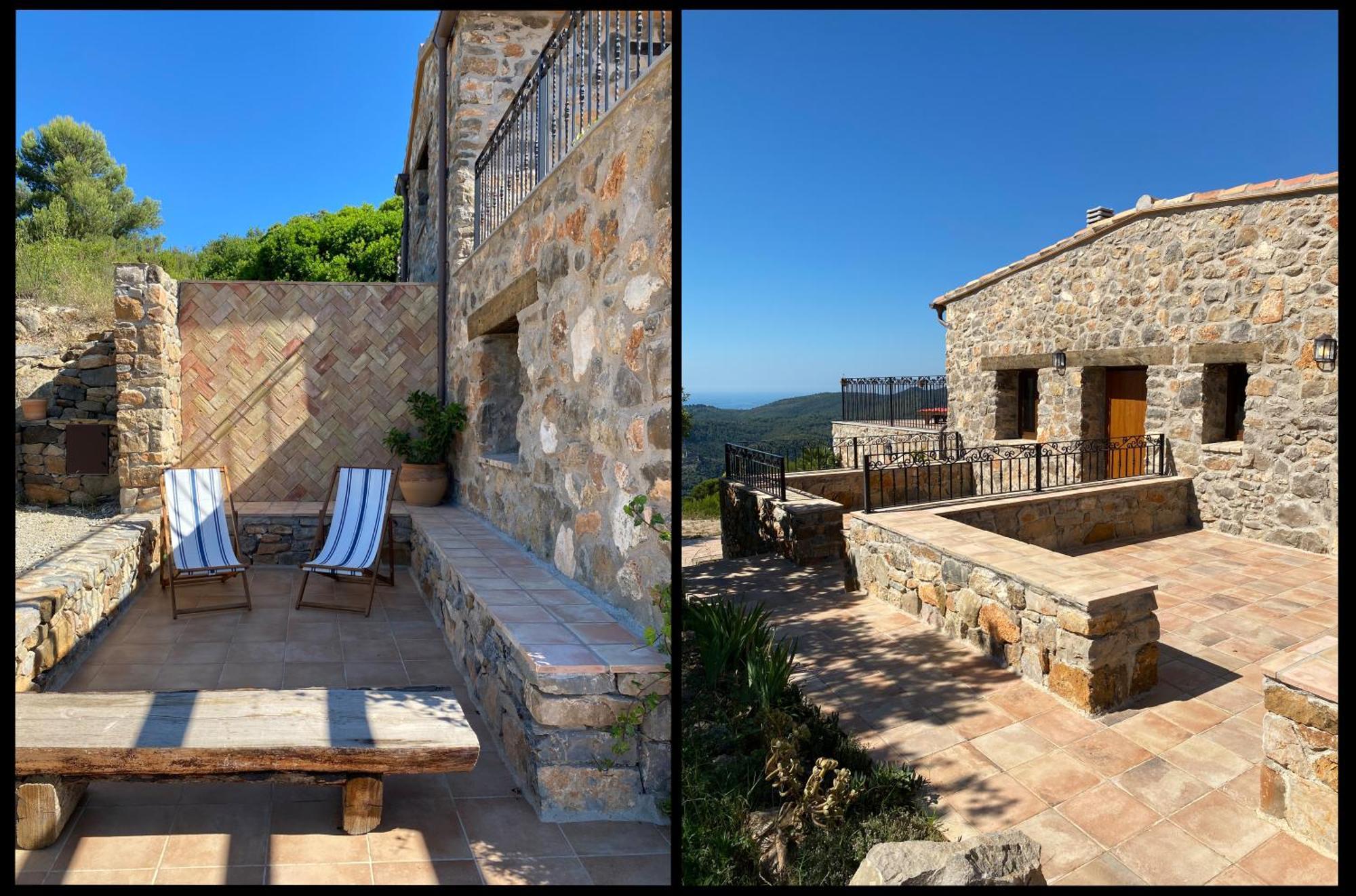 La Cueva De Miravet - Villa De Lujo En La Cima De La Montana Con Vistas Al Mar Cabanes  Esterno foto
